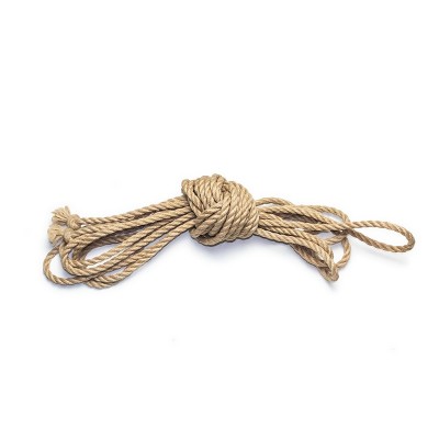 Corde Shibari Naturelle 3 Ply - 100% Jute, Haute Qualité